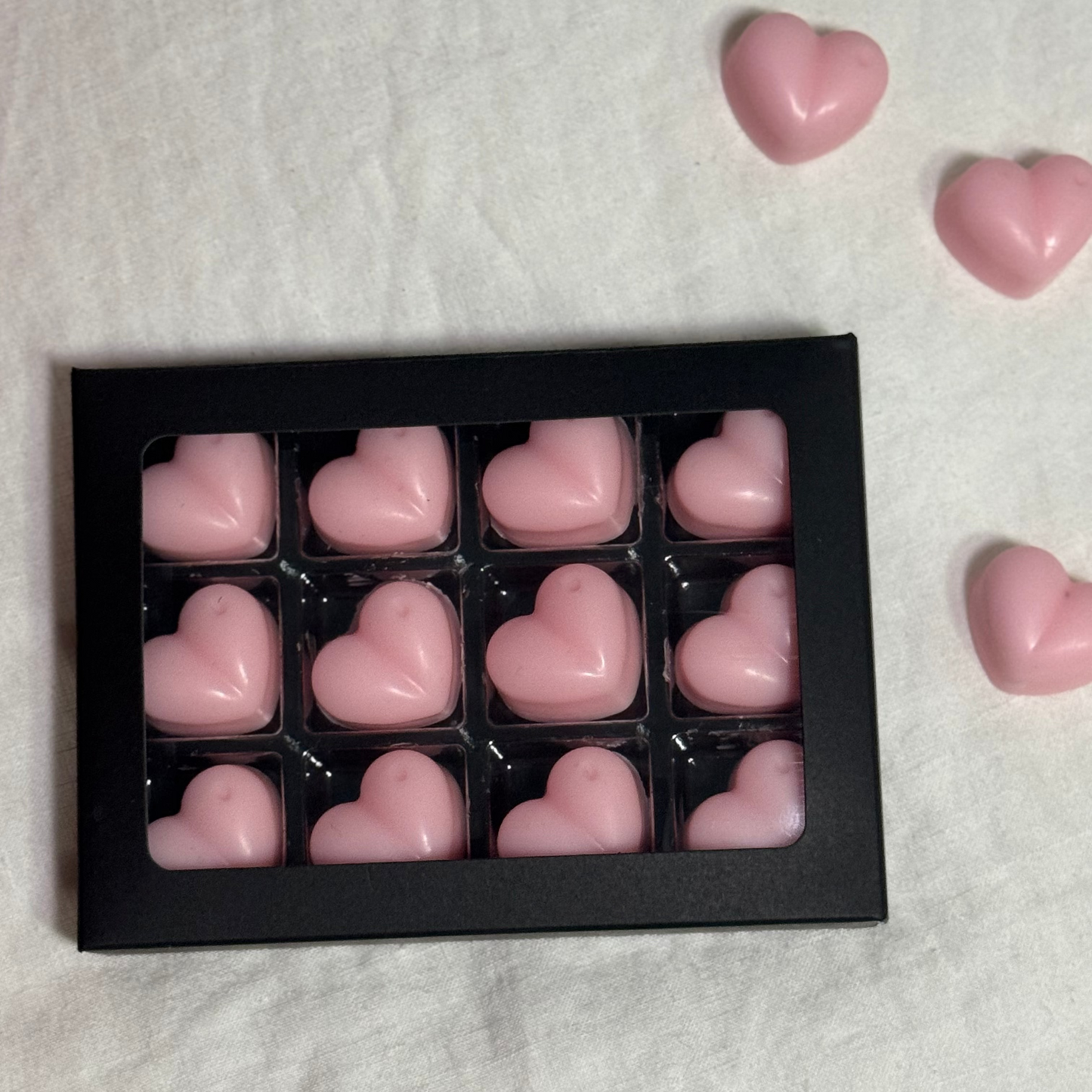 Heart Wax Melts – Full Size (12 Hearts | 4 oz) - For the true scent lovers.