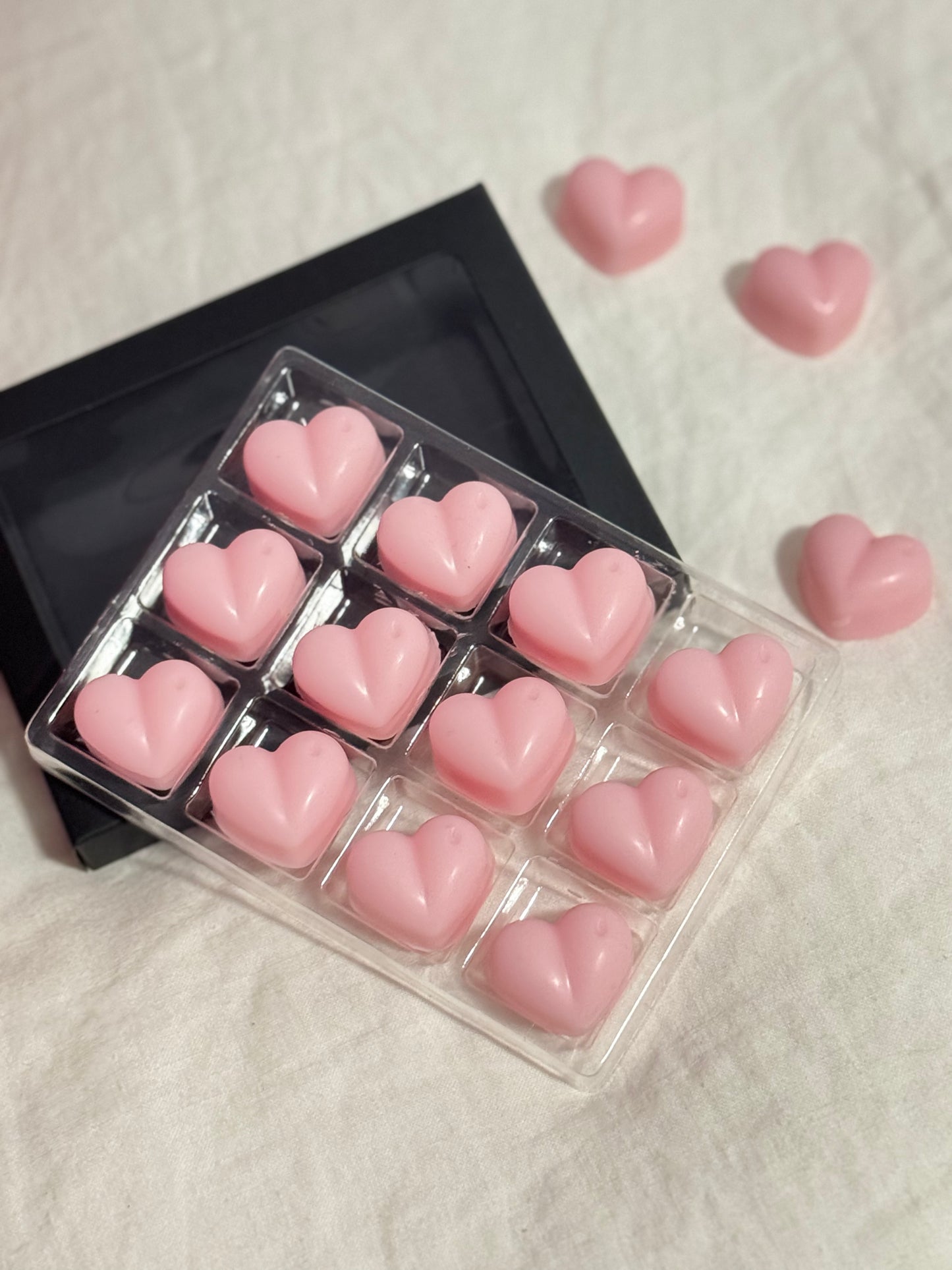 Heart Wax Melts – Full Size (12 Hearts | 4 oz) - For the true scent lovers.